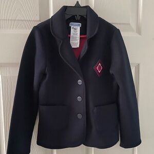 Jacadi girl’s size 6 navy blue blazer